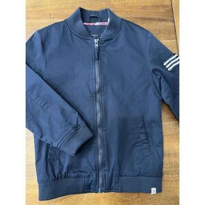 sovereign code boys navy bomber jacket - size 6